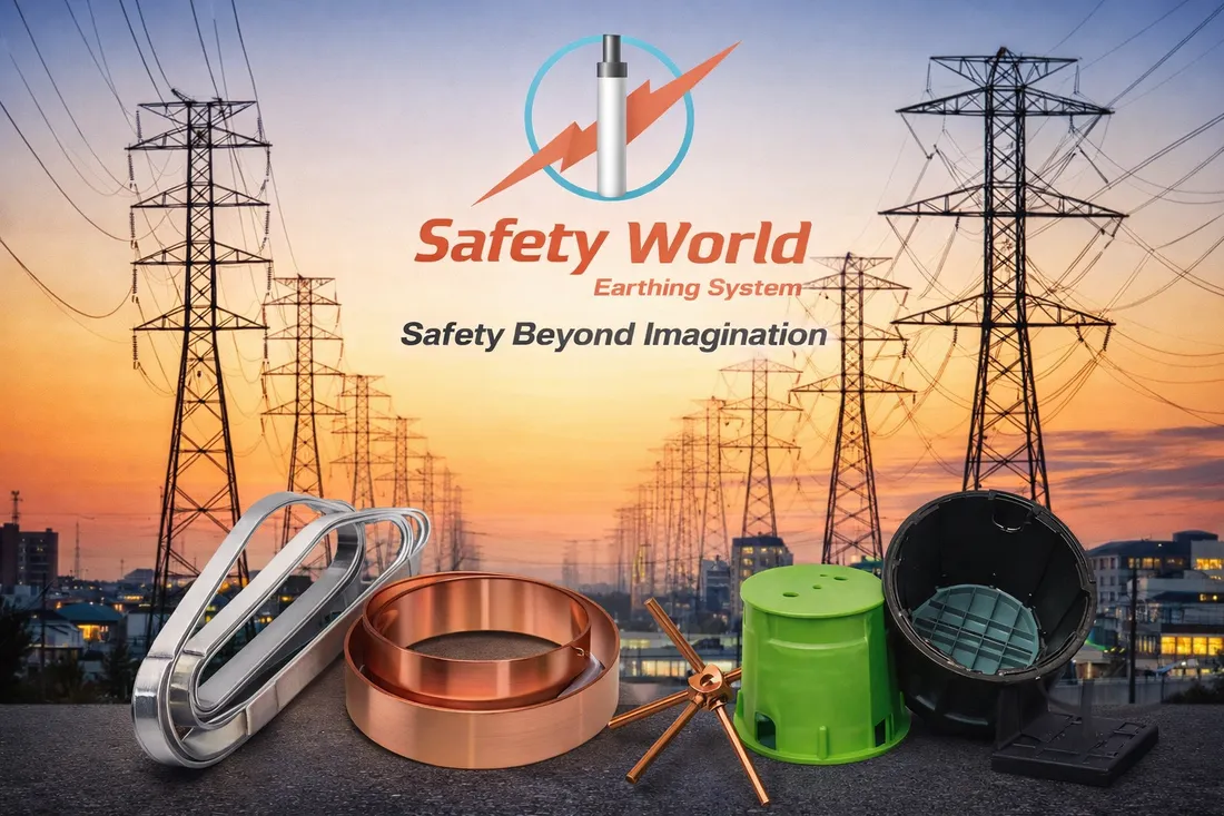 Safety World earthing electrodes and lightning arresters 4